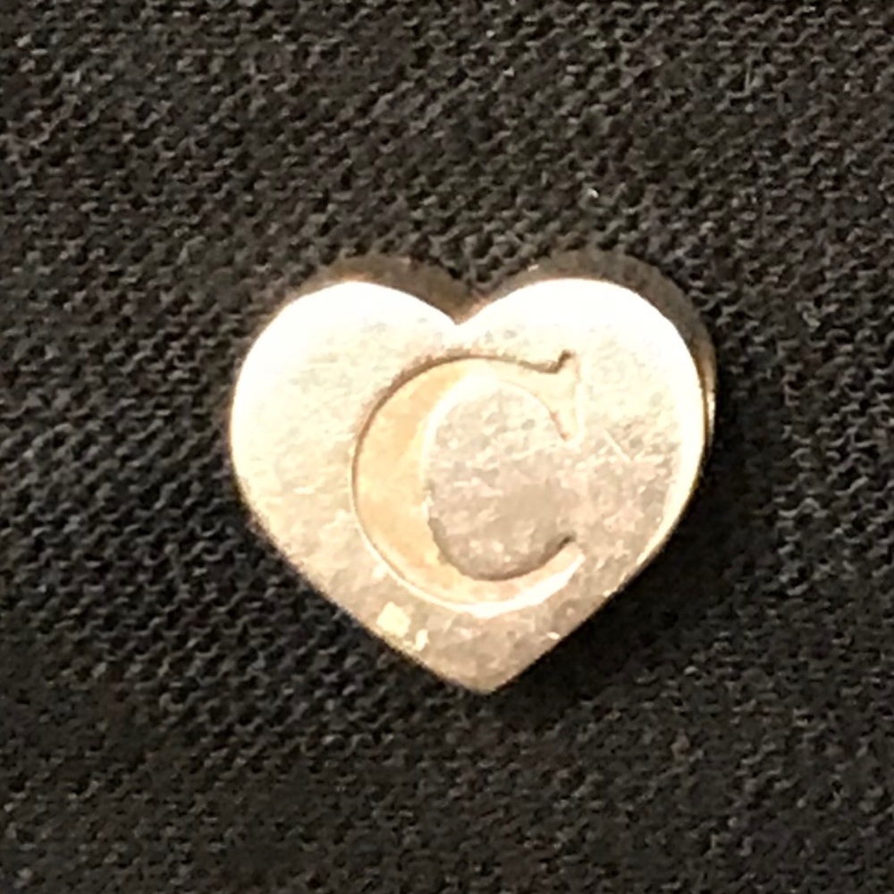 James Avery C heart slider RETIRED